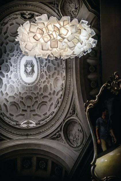 Slamp Подвесной светильник с отраженным светом из opalflex® Clizia sun-id-1423560 - Вид №5