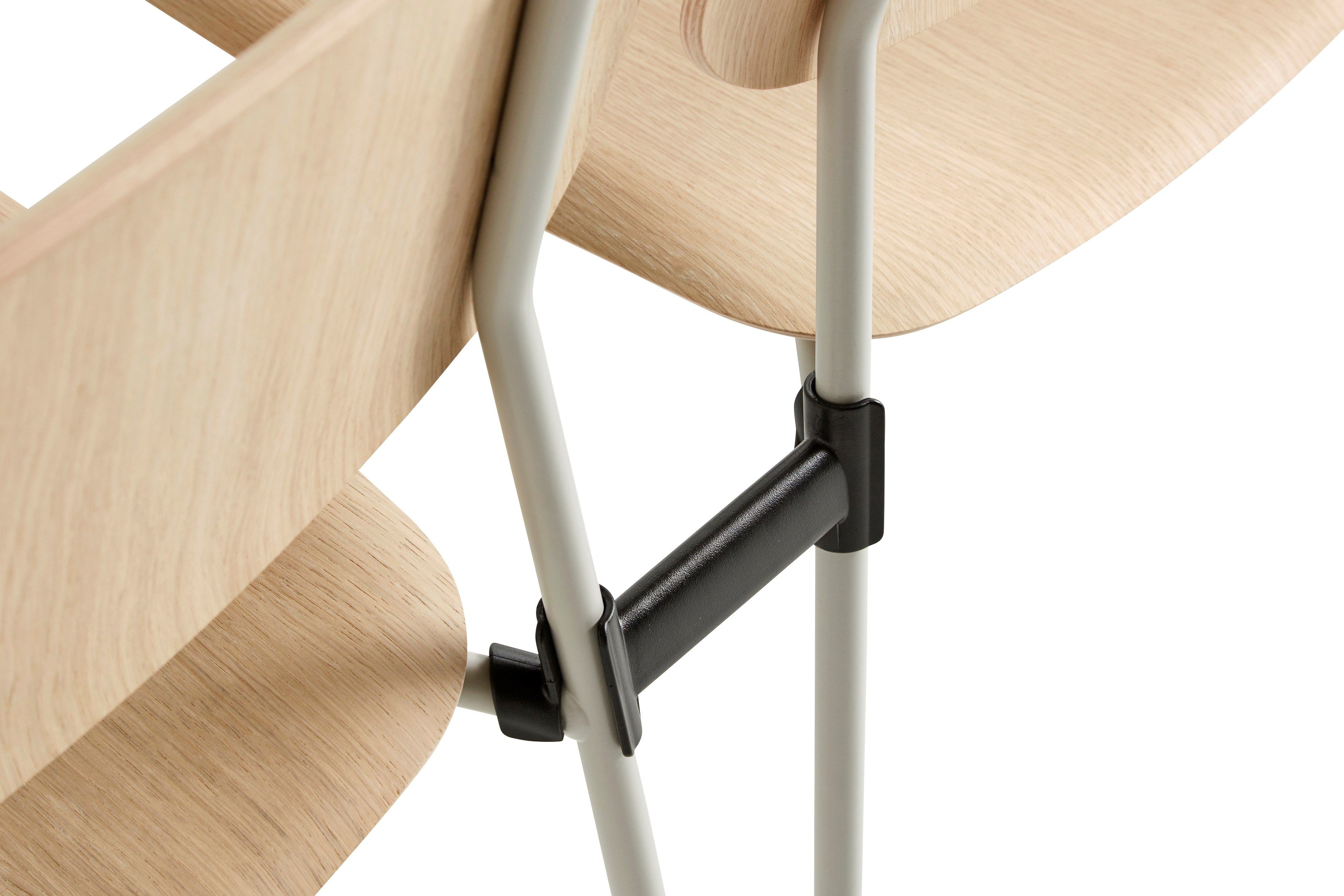 Штабелируемый стул из стали и дерева Hay Soft Edge ARCH-00113713 - Вид №10