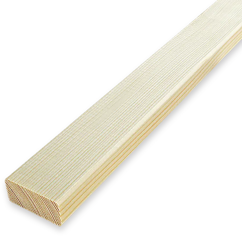 АРЕЛАН Декоративный брусок из сращенной сосны 19×40×2200 мм 81960940