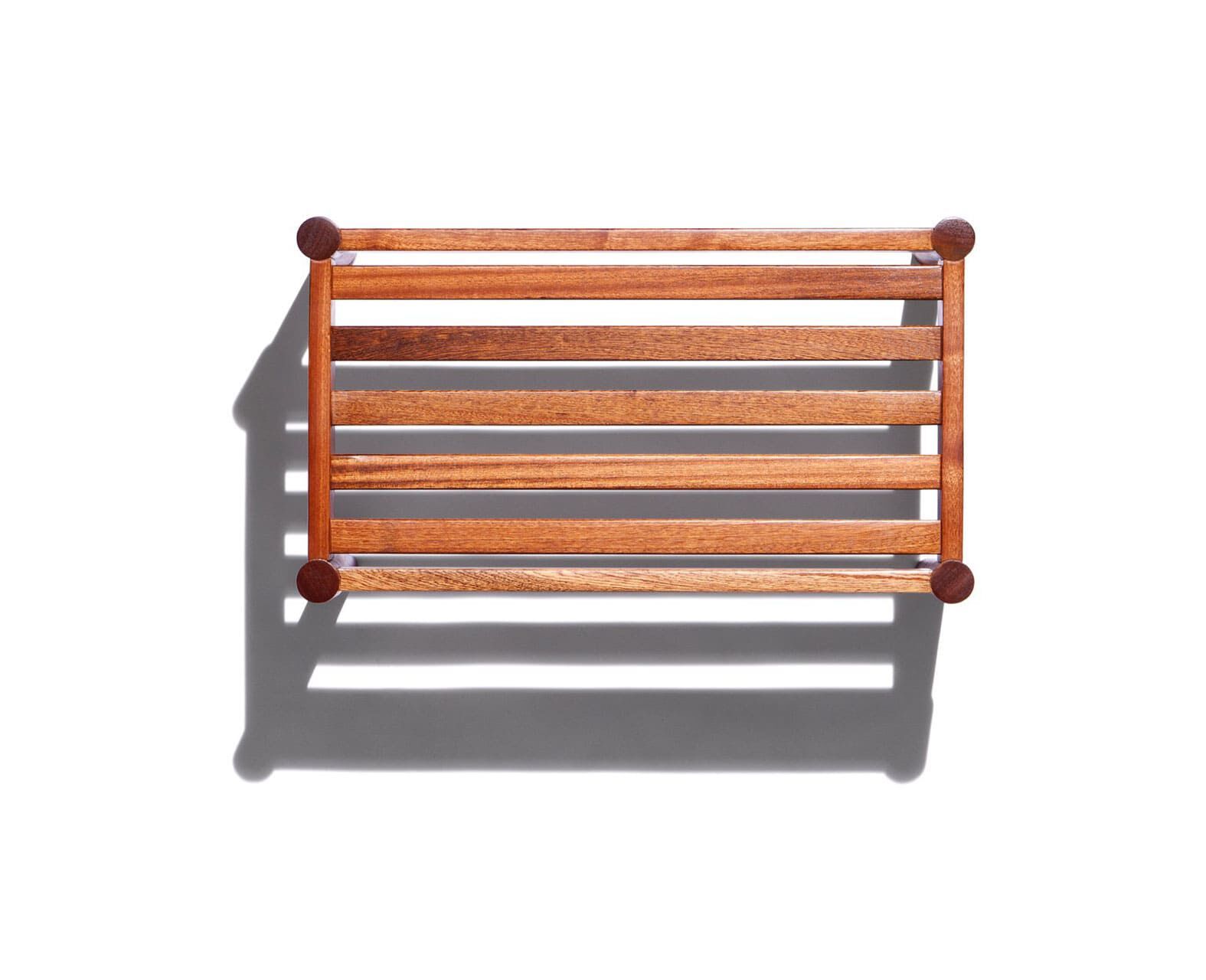 Кожаная прямоугольная Садовая подставка для ног Exteta Vieste ARCH-00108963 - Вид №2