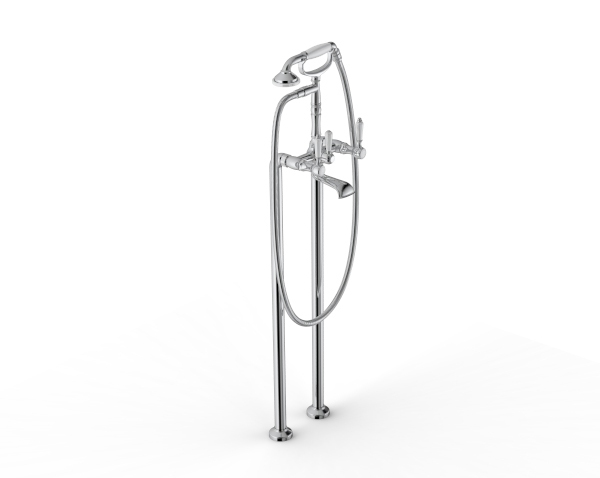 5502 GVE-070 Смеситель для ванны on tubes Zazzeri 5502GVE070 - Вид №1