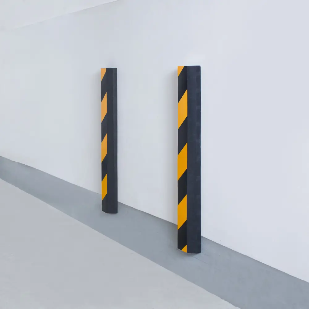 Демпфер для стен Standers мягкий, 50x7 см, цвет чёрный/жёлтый, 2 шт. 82190163 STLM-2140601  - Вид №3
