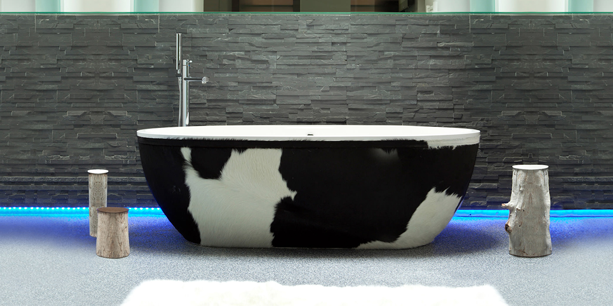 Ванна отдельностоящая Stone One Just Animals Cow Aquamass JUSTANIMALSCOW - Вид №1