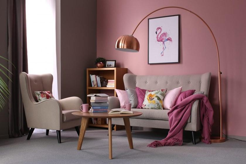 Heavens Высокий круглый журнальный столик из лакированного дуба Mitau sun-id-1422841 - Вид №1