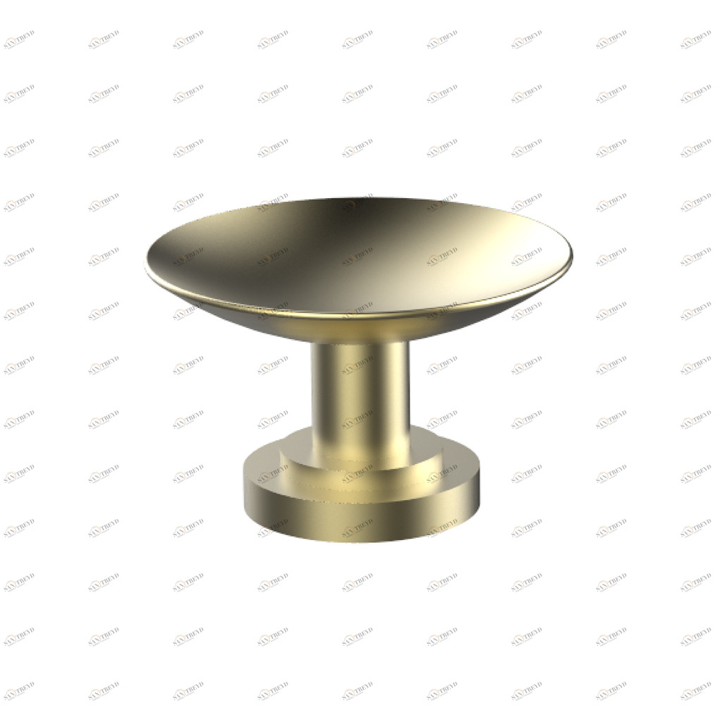 C33-518 C33-518 Подставка для мыла отдельно стоящая ЗВЕЗДА С РЫЧАГАМИ Cristal & Bronze STAR À MANETTES 