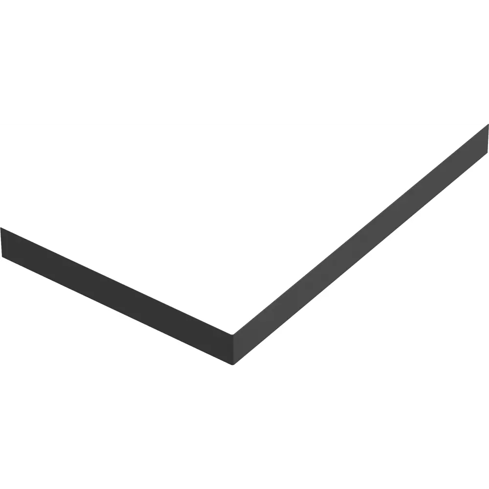 Экран для душевого поддона Marble прямоугольный 80x120 см цвет черный Santreyd STLM-2138554