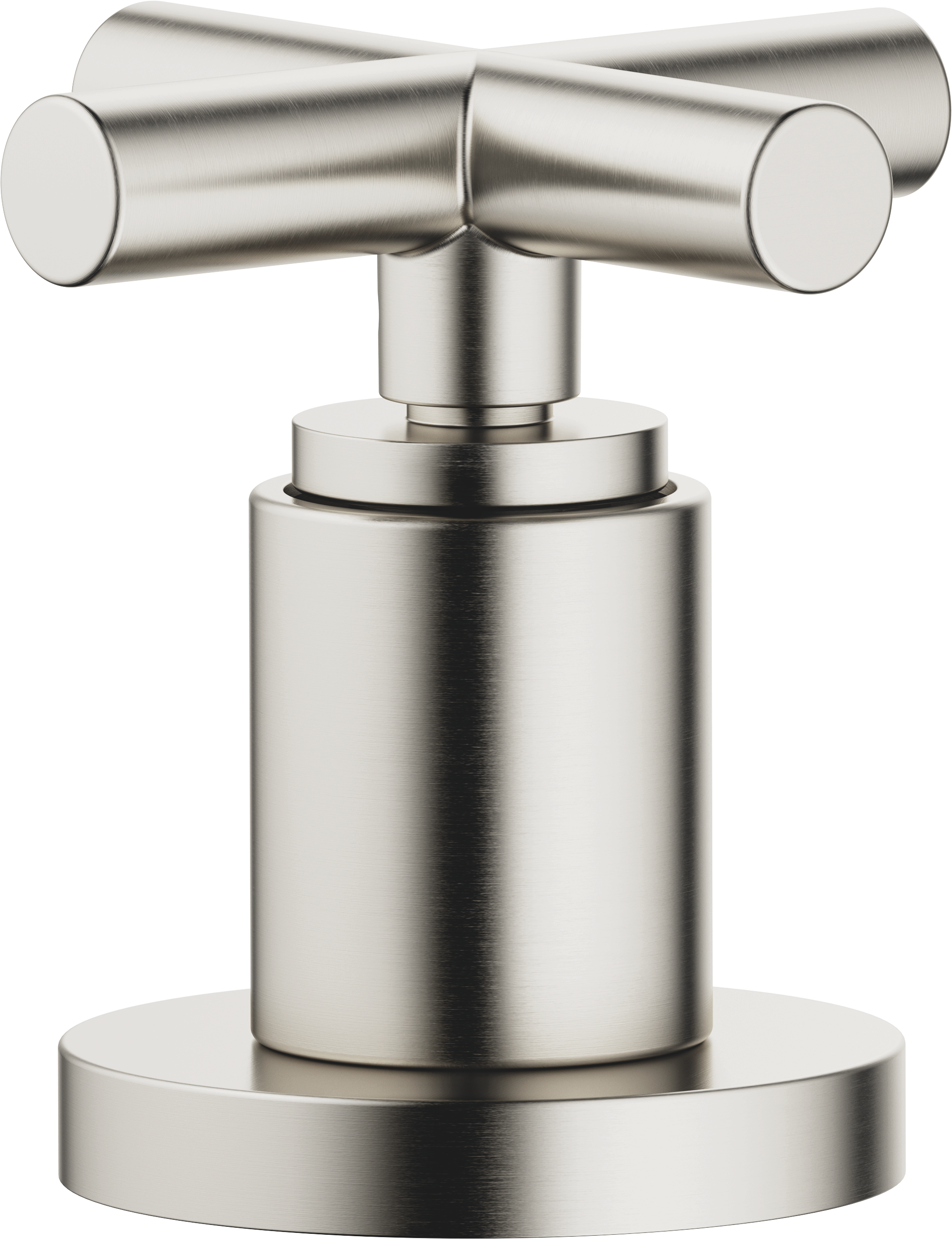 TARA Двусторонний переключатель для установки на край ванны или на край плитки – матовая платина