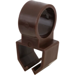 Держатель U-шины Русские Карнизы, цвет венге, 2 шт.