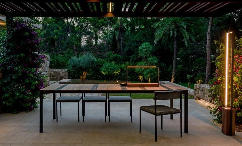 Talenti Торшер уличный светодиодный в iroko Casilda sun-id-1427166 - Вид №1