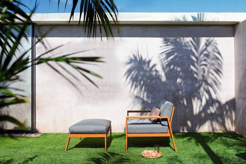 GANDIABLASCO Кресло из ткани с подлокотниками Timeless sun-id-1393750 - Вид №7