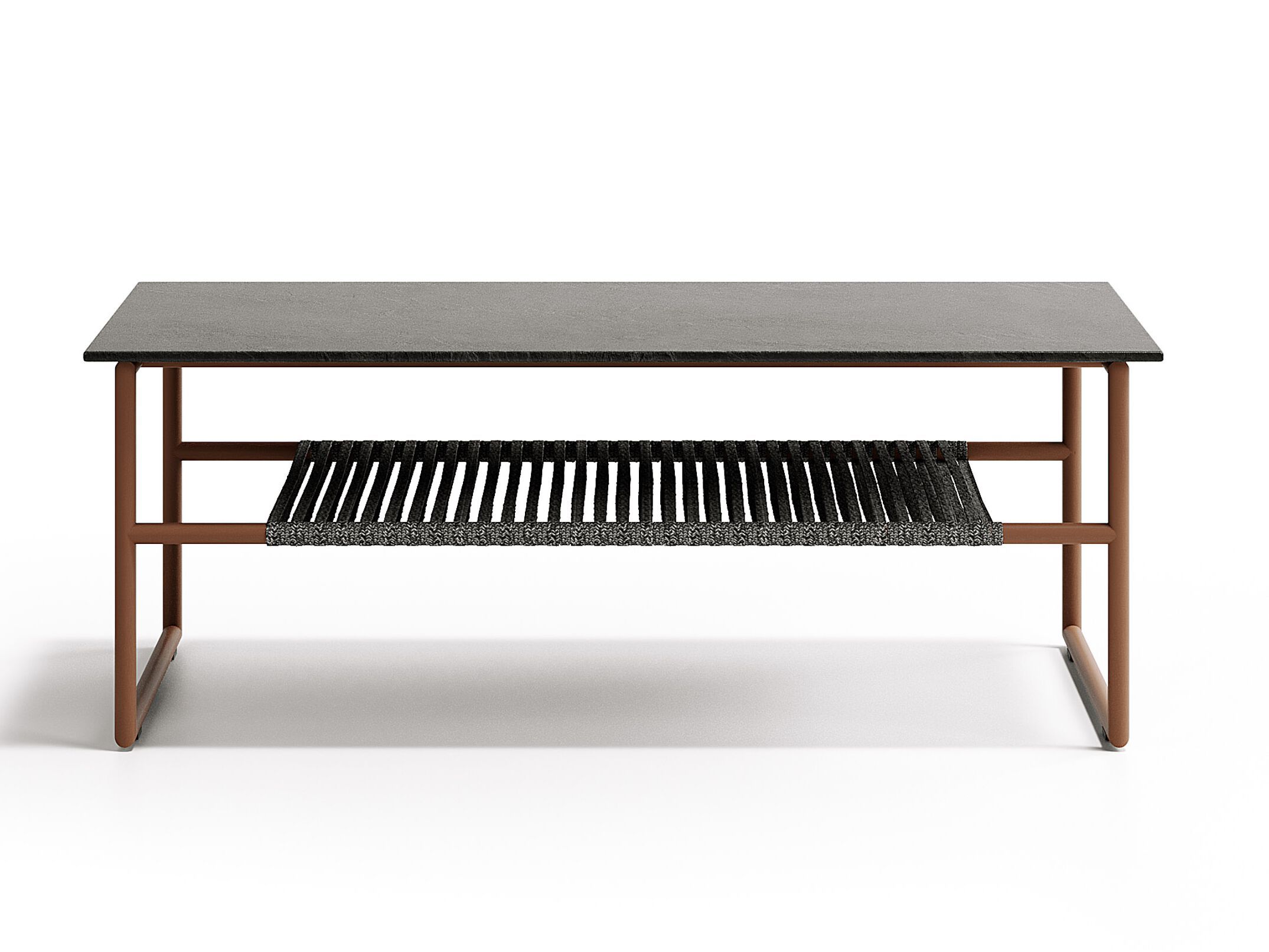 Прямоугольный садовый столик из керамогранита Atmosphera труба ARCH-00050198 - Вид №3