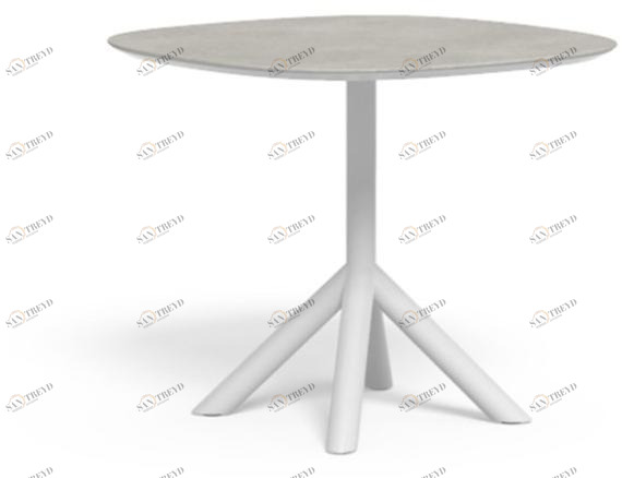 Talenti Садовый стол из алюминия и столешница из керамогранита Coral Cortp90