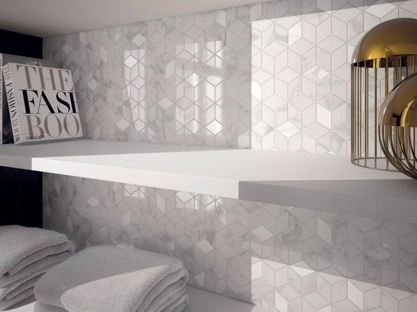 Marca Corona Настенная / напольная плитка с эффектом мрамора Deluxe sun-id-1368877 - Вид №1