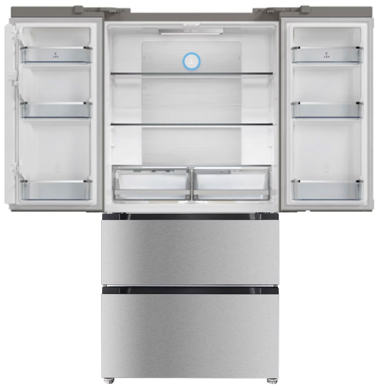 9087722 Холодильник многодверный   LEX LFD575IxID серебристый STDN-0057079 - Вид №1