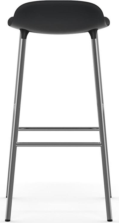 603164 Барный стул 75 cm Chrome Black Normann Copenhagen Form - Вид №3