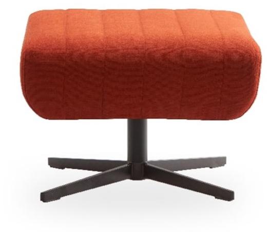 ROSSIN Пуф из мягкой кожи Riffel sun-id-1493560 - Вид №1