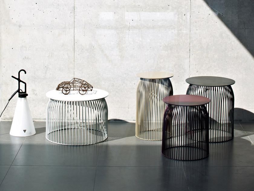 La Cividina Стол журнальный круглый из стали на контракт Turi turi sun-id-1471563 - Вид №2