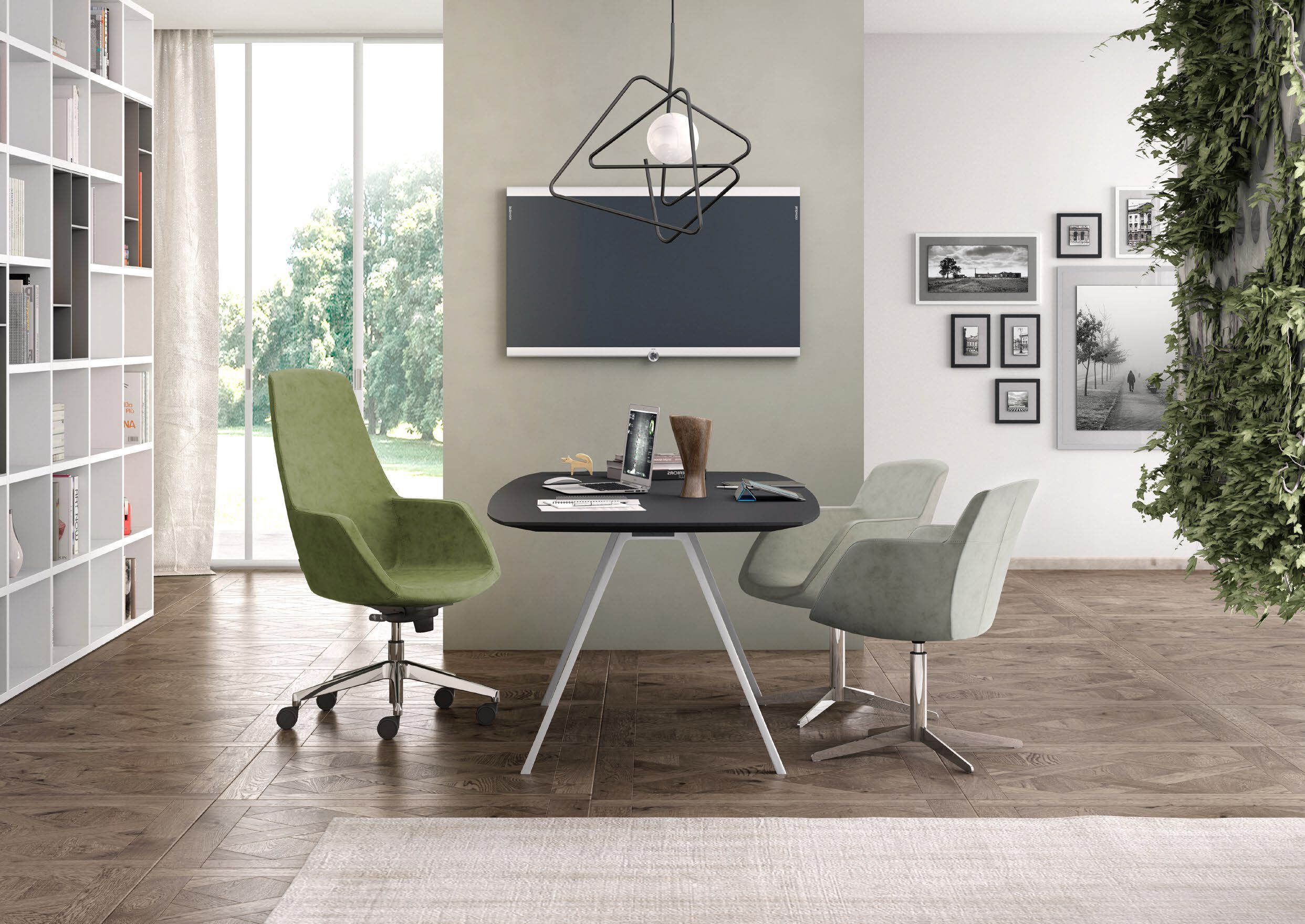 Офисное кресло с высокой спинкой Leyform Gaia ARCH-00139716 - Вид №14