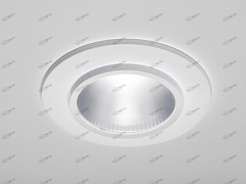 PURALUCE Круглый встраиваемый светодиодный точечный светильник sun-id-1372154