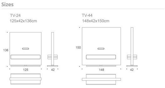 Kendo Mobiliario Поддержка мониторов / телевизоров в формате mdf sun-id-1481792 - Вид №7