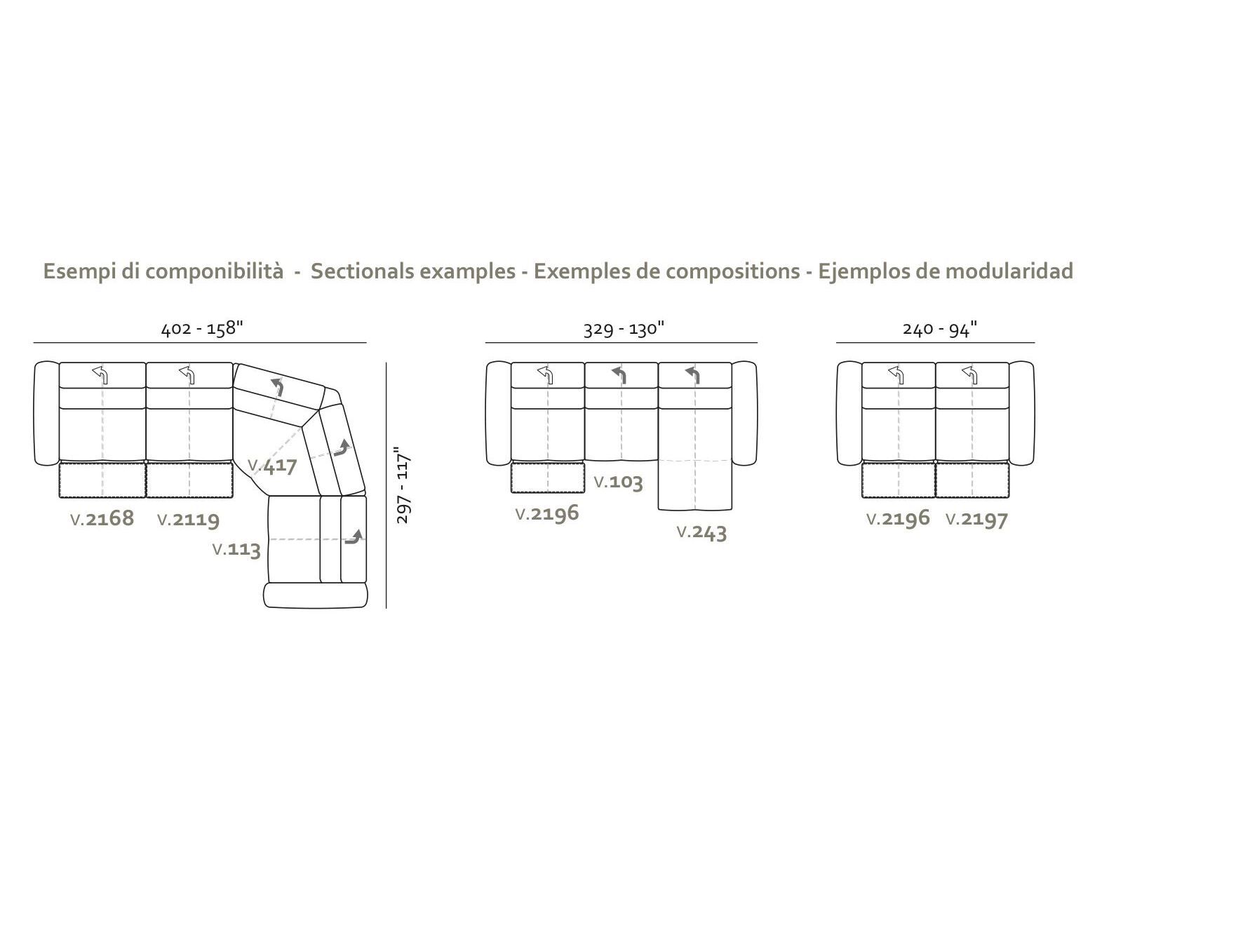 Кожаный диван с электроприводом на 3 места Max Divani BOMBER ARCH-00099245 - Вид №7