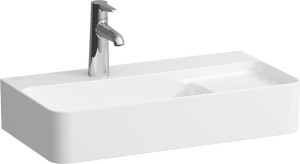 H8152854001041 Раковина укороченная, с полочкой справа LAUFEN PRO
