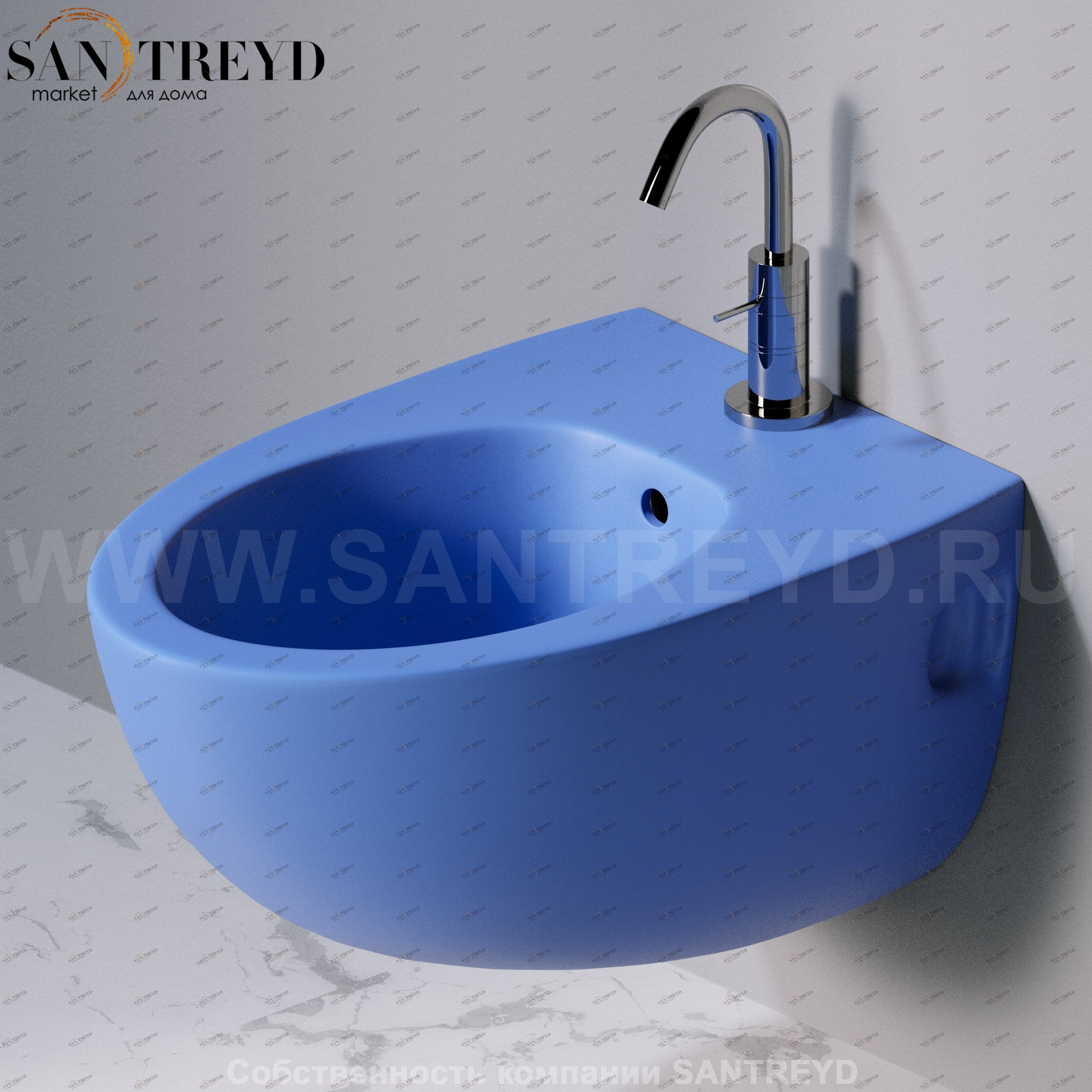 S512140 Биде подвесное OVAL A. e T. Italia AeT ITALIA