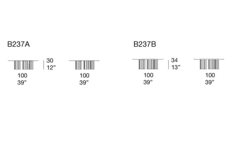 Стеклянный круглый садовый столик Paola Lenti HELICO ARCH-00147029 - Вид №2