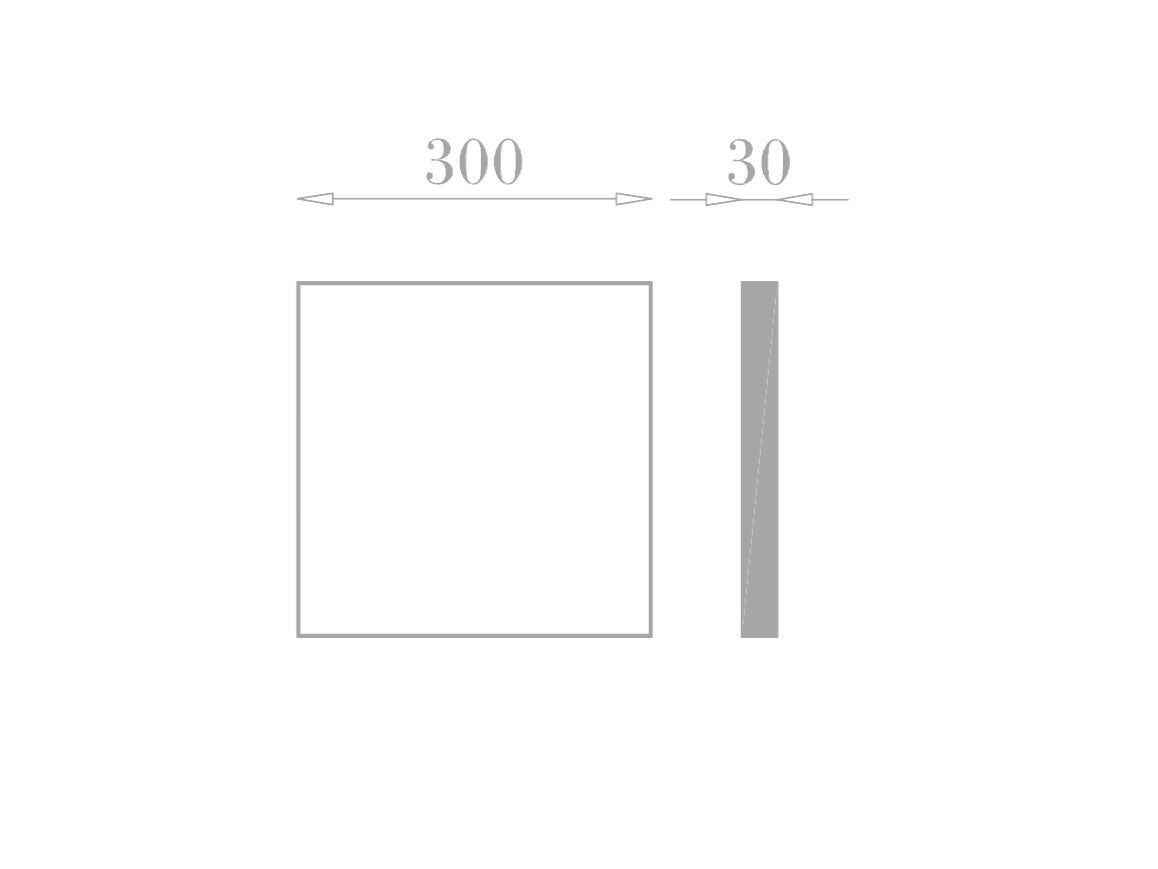 Латунный квадратный лоток 247LAB RB ARCH-00092081 - Вид №5