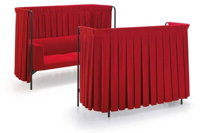 Caimi Brevetti 2-х местный тканевый диван с высокой спинкой Snowsound extra sun-id-1505372 - Вид №1