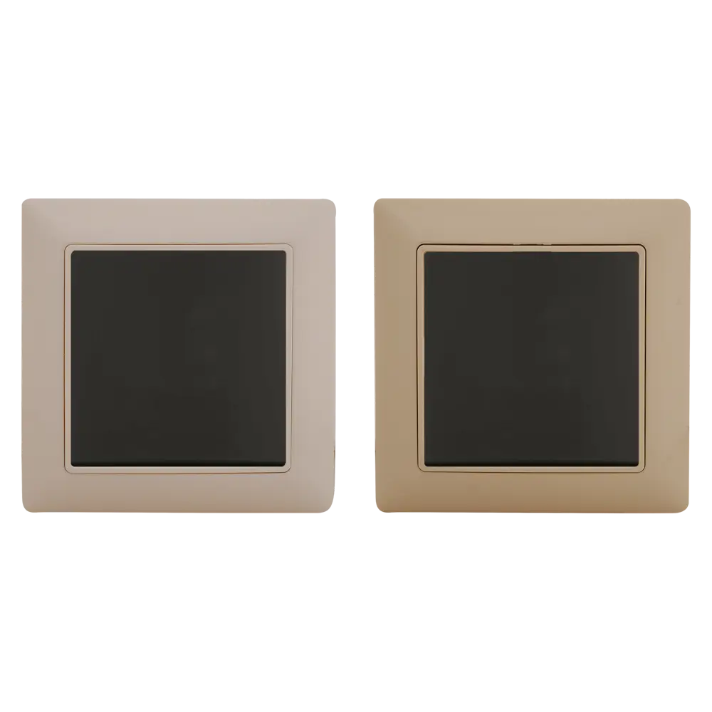 Выключатель ABB BJB Basic 55 Шато 1 клавиша цвет черный 14303061 STLM-2045927 - Вид №1
