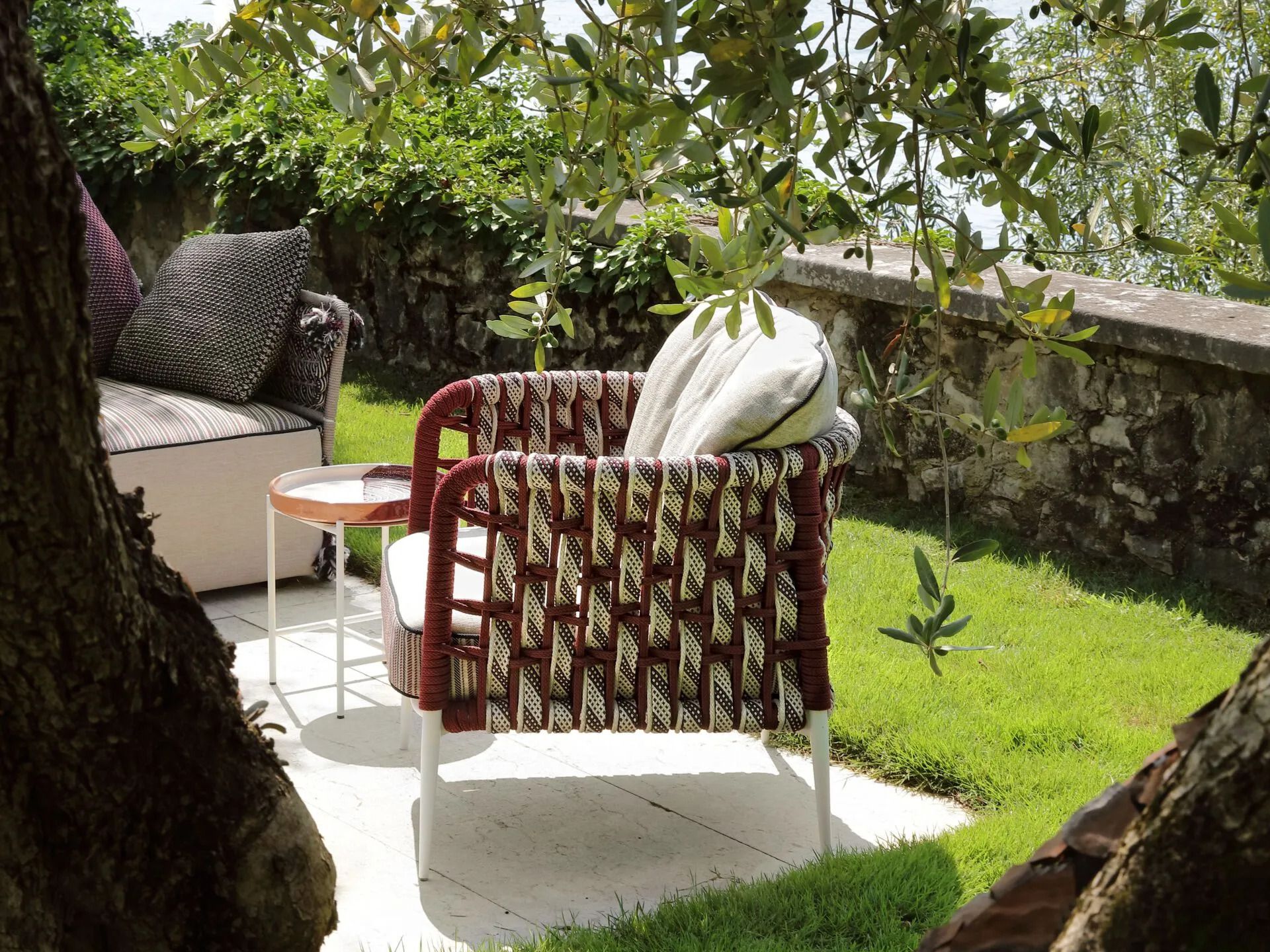 Плетеное уличное кресло с веревками Nodo Italia Antonio Marras + Nodo Italia ARCH-00120059 - Вид №15