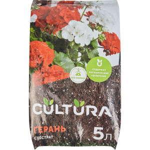 82601351 Грунт Cultura для герани 5 л