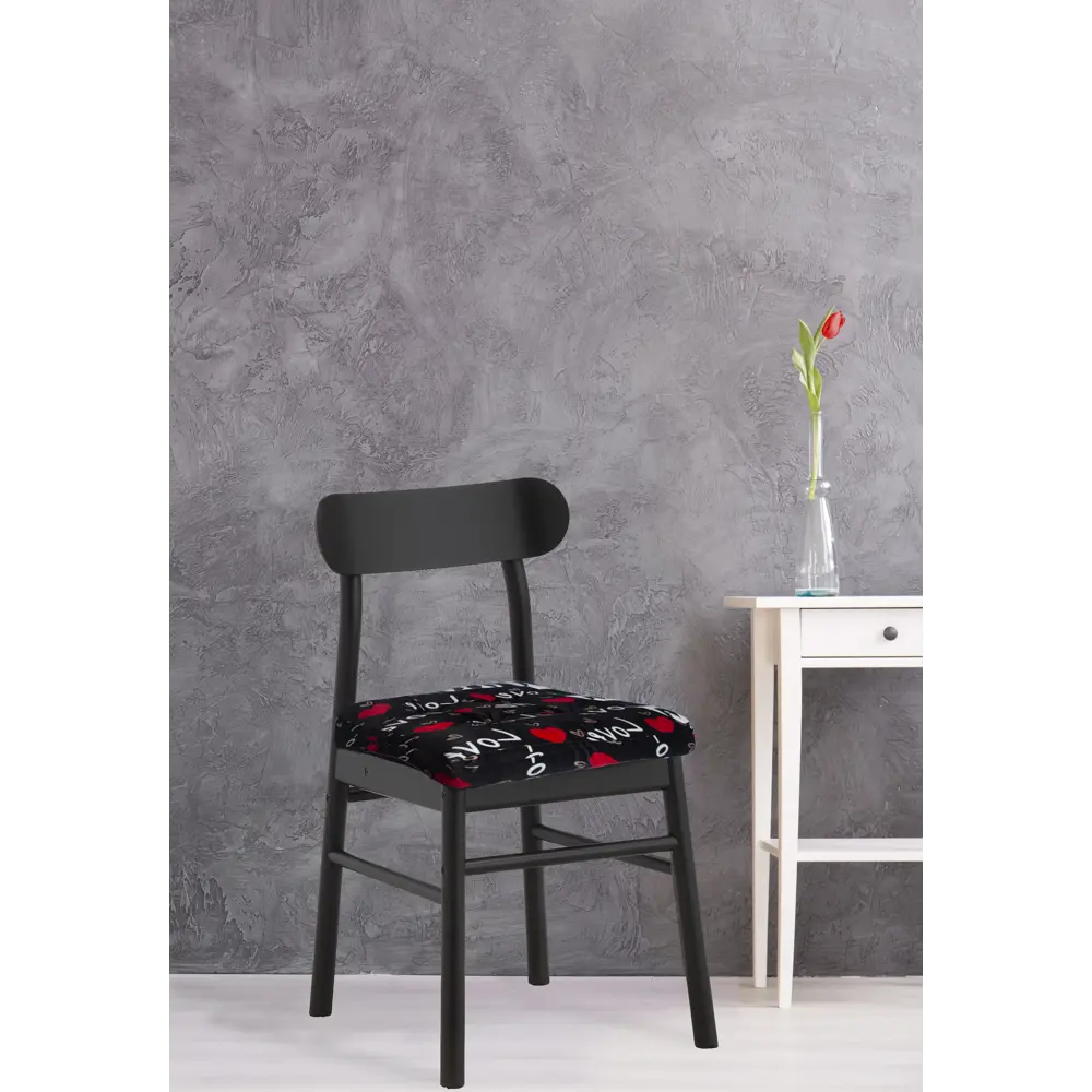 Подушка на стул Sweet 40х40 см цвет черно-белый 86473855 STLM-2147097 SEASONS  - Вид №3