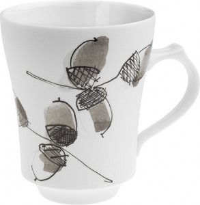 10602558 Hering Berlin Кружка Hering Berlin "Охота" "Желуди" 400мл Фарфор