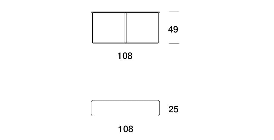 Стеклянный журнальный столик Former In Italia Horik ARCH-00091347 - Вид №2
