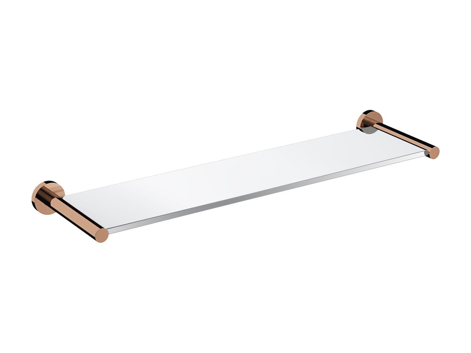 Полка для ванной комнаты из латуни и стекла OMNIRES Современный проект ARCH-00029983