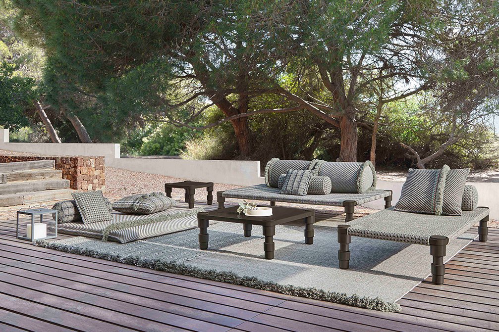 Журнальный столик 60 см серый Gan Green от Gan GAN  321282 Черный  - Вид №1