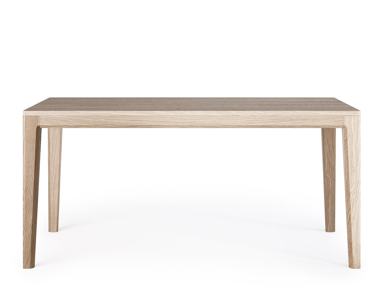 Обеденный стол прямоугольный осветленный дуб 160 см Mavis THE IDEA  210052 Дуб сонома;бежевый  - Вид №1