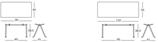 Magis Прямоугольный журнальный столик из фанеры Officina sun-id-1421639 - Вид №1