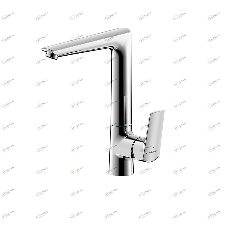 Смеситель для кухни REAL F7121179CP-2-RUS bravat