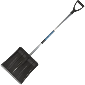 Лопата для уборки снега SnowКристалл 38х132 см полипропилен с черенком
