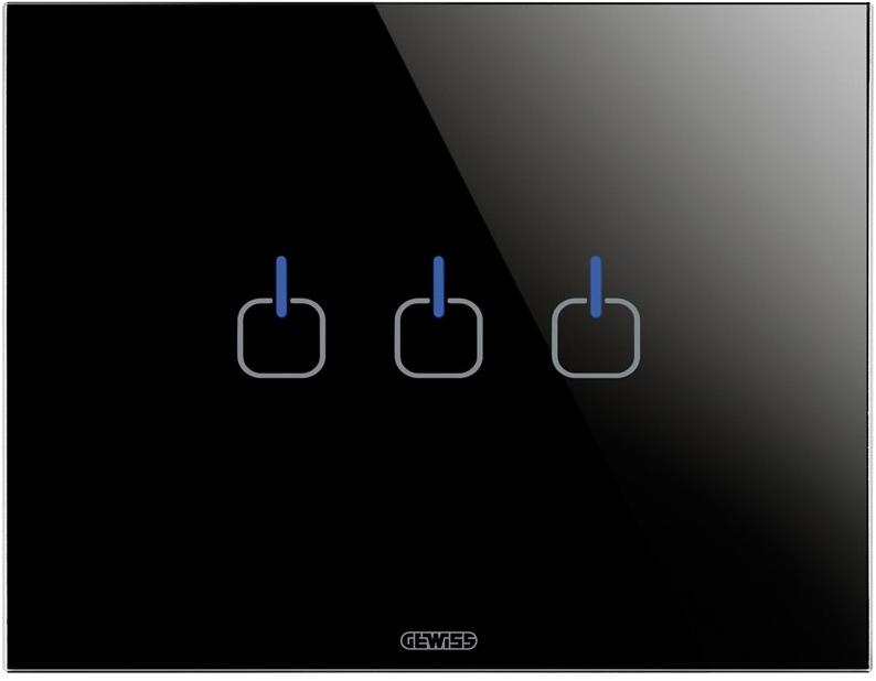 GEWISS Стеклянная отделочная пластина Serie civili sun-id-1489361 - Вид №3