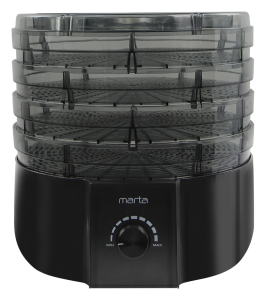 9213210 Сушилка для овощей и фруктов MARTA MT-FD1889A черный