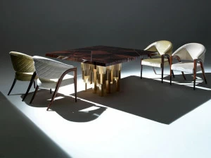 Rozzoni Квадратный деревянный обеденный стол Milano Mi-206