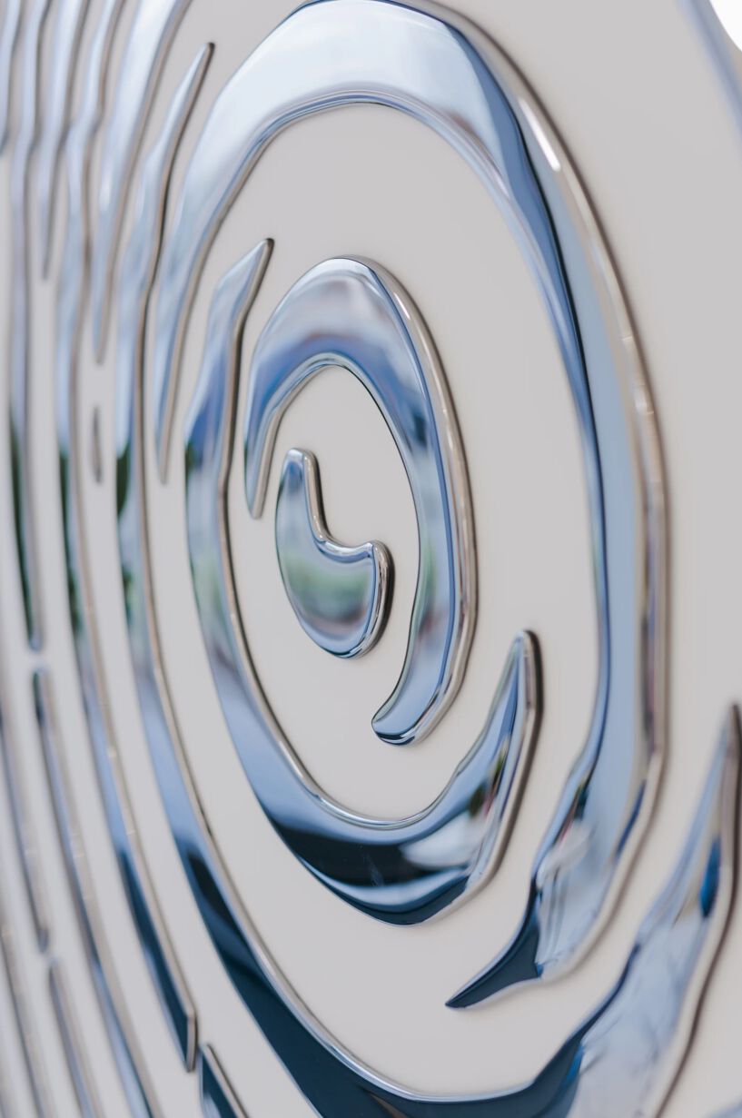 Декоративная стеклянная панель PlusObject Alternative Interference ARCH-00122646 - Вид №1