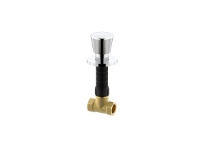 A525168500 Круглый - Встроенный вентиль 1/2”-1/2” (керамический вентиль) ROCA Aqua