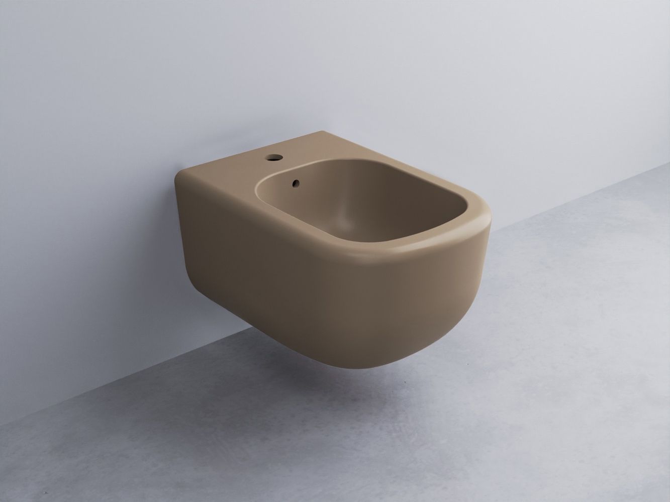 ERBS-AN Биде подвесное с одним отверстием под смеситель, в комплекте с крепежами cielo Era Ceramica Cielo