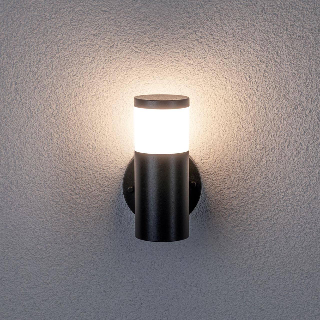 Уличный настенный светильник серый Paulmann Outd Wall 94189 PAULMANN ФАКЕЛ 00-3898355 Серый  - Вид №1