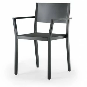 rosconi Штабелируемый стул из массива дерева с подлокотниками Bonnie & clyde